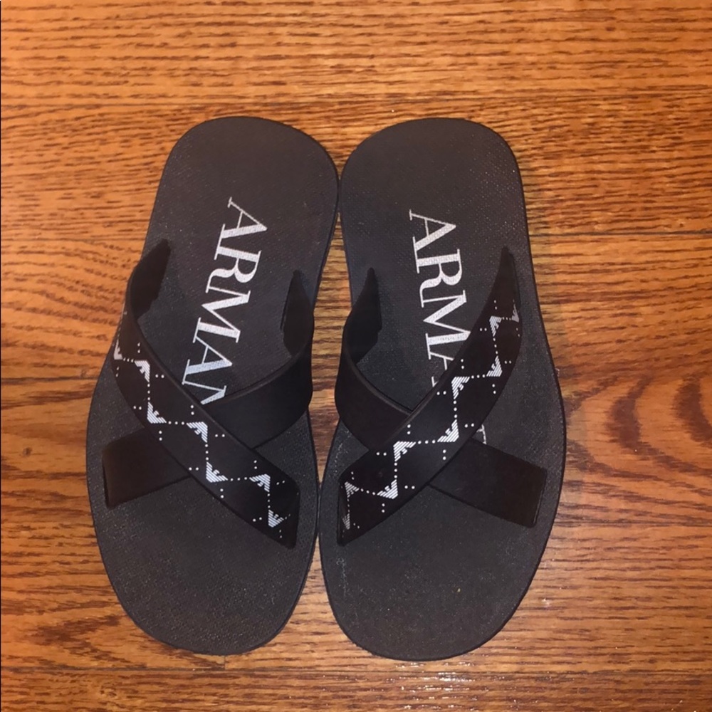 Armani junior slipper